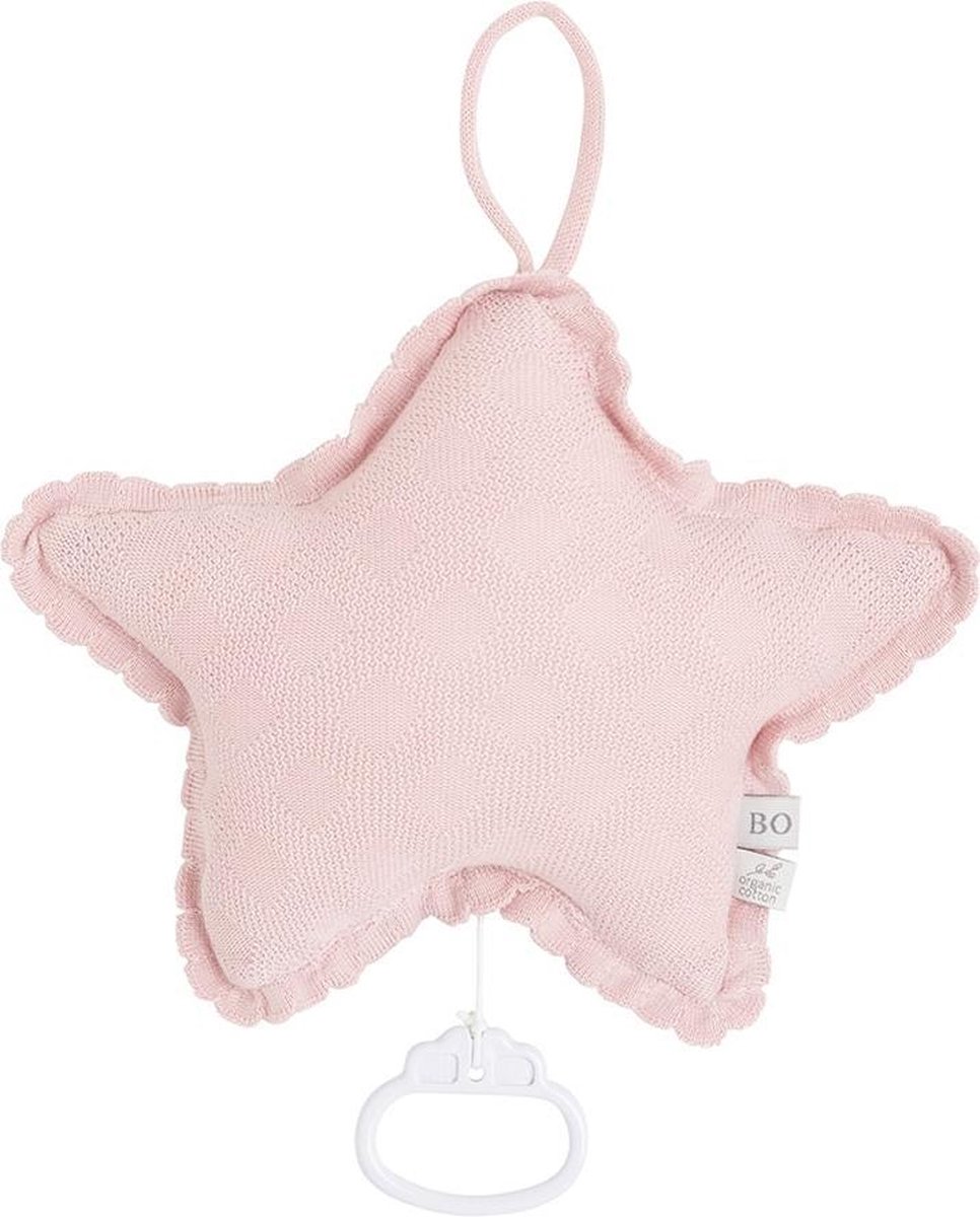 Babys Only Muziekdoos Ster Reef - Misty Pink - 22x21 cm